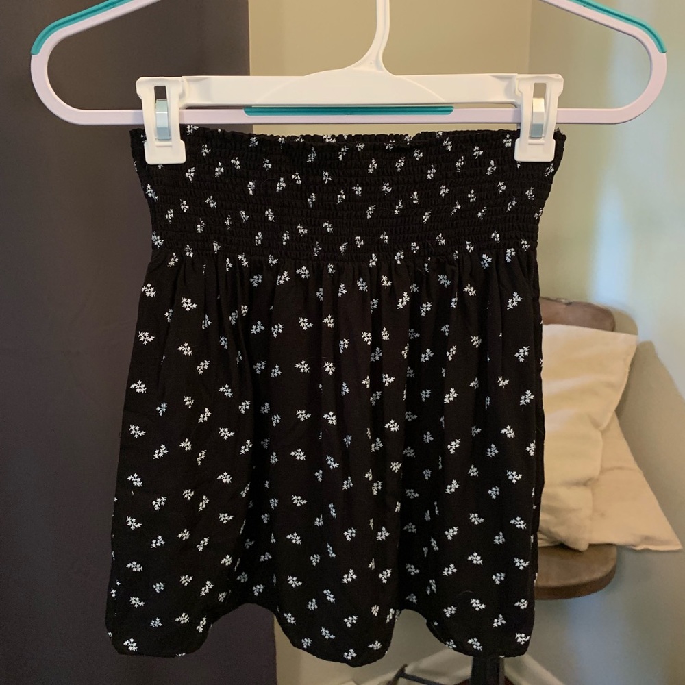 High Waisted Floral Skirt